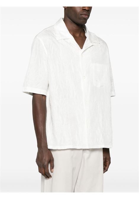 Camicia Heusen con dettaglio in madreperla bianco Our Legacy - uomo OUR LEGACY | M2252HWF